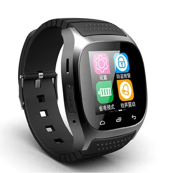 Jaunu 2019 Ūdensizturīgs Smartwatch M26 Bluetooth Smart Skatīties Ar LED Alitmeter Mūzikas Atskaņotājs Pedometrs Android viedtālruņi