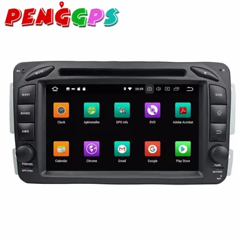 Android 8.0 7.1 Auto DVD Atskaņotājs, GPS Headunit Par Mercedes Benz C-Klase W203 CZK G Klases W467 2008-2011 Stereo Multivides Satnav