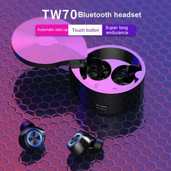 TW70 Bezvadu Bluetooth Austiņas Ūdensizturīgs Sporta Austiņas Spēļu Earbuds, Stereo Touch Darbojas Uz Visiem Viedtālruņu Mūzikas Austiņas