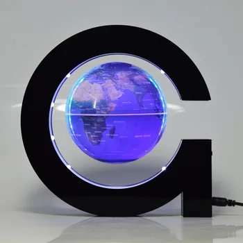 4 collu apgaismojums Dāvanu un dekoru piederības elektronisko levitating pasaulē magnētiskā levitation peldošās un rotējošo pasaulē pasaulē ar LED