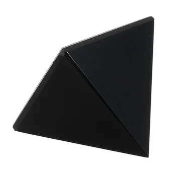 1pc Black Obsidian Piramīdas Dabas Reiki Enerģijas Piramīdas, Kristāla Aizsardzības Dziedniecības Akmeņi Amatniecības Mājas Dector