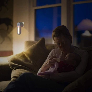 ES/ASV Kontaktdakšu Sienas 0,7 W LED Nakts Gaismas Lampa Auto Krēslas Līdz Rītausmai Sensors Bērniem Guļamistaba Automātiski Maina Tumsā.