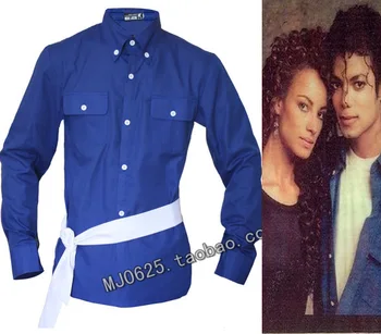 MJ, Michael Jackson kā tu liec man justies zils krekls proformance kolekcija