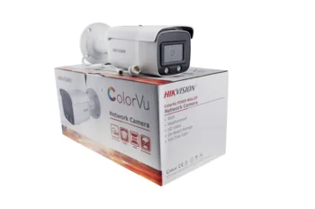 Sākotnējā Hikvision IP Kameras ColorVu 4MP DS-2CD2T47G1-L Tīkla POE Dome IP Kamera Outdoor H. 265 CCTV Kameras SD Kartes Slots