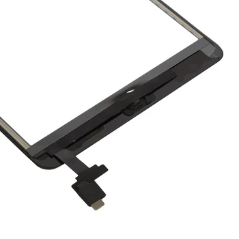 Sākotnējo Kvalitāti, Lai iPad Mini 1 Mini 2 A1432 A1454 A1455 A1489 A1490 A1491 Touch Screen Digitizer Nomaiņa Sensors+Taustiņu Poga