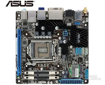 Asus P8H67-I DELUXE Desktop Mātesplatē Socket LGA 1155 i7, i5 i3 DDR3 USB3 SATA3.0 IZMANTOT mainboard