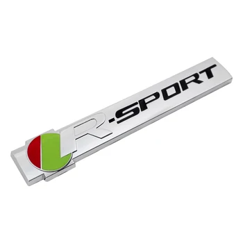 Auto Uzlīme 3D Logo R-Sport Metāla Emblēmu Žetons Auto Piederumi Decal par Jaguar XE S-F Tipa-PACE XF S TIPA 2000 XK8