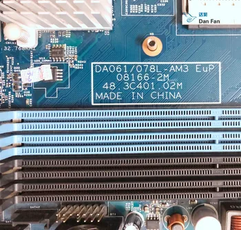 DA061/-078L-AM3 DDR3 Desktop Mātesplatē Par ACER gateway SX2311 X3400 AX3400 X5400 Mātesplati 08166-2M 48.3C401.02M