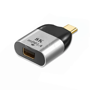 USB3.1 USB-C HDMI VGA DP MINI DP RJ45 Lan 1000M pārveidotāja adapteris priekš macbook klēpjdatoru, Planšetdatoru