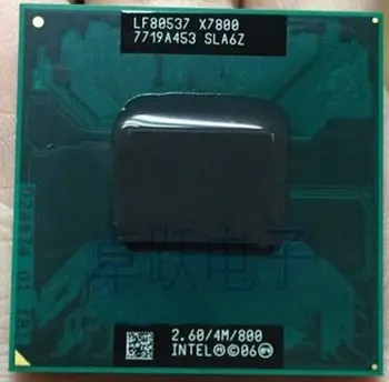 Intel Portatīvo datoru CPU X7800 2.60/4M/800 scrattered gabali Bezmaksas piegāde