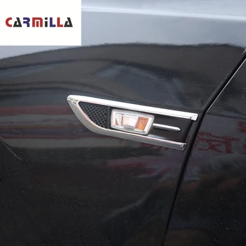 Carmilla 2gab Auto Sānu Signāls Savukārt Spuldzes Gaismas Uzlīmes, lai Opel Corsa D 2009 - Piederumi Pagrieziena Gaismas Vāciņš Melns