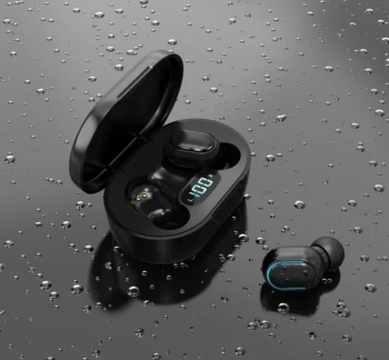 XVIDA E7S Bezvadu austiņas Binaural earbuds TWS Ciparu Displejs Mini Bluetooth 5.0 Austiņas