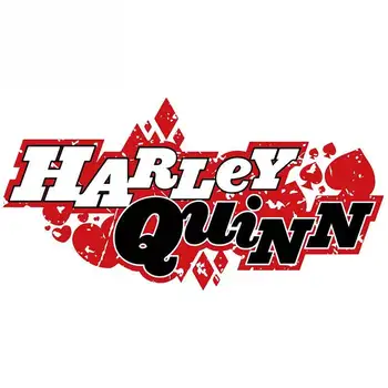 SZWL Karikatūra Auto Uzlīmes Harley Quinn DIY Vinila Materiāla Decal Ūdensizturīgs Pārsegs Nulles Piemērots VAN RV,13cm*6cm