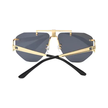 2019 Luksusa Dizaineru Sieviešu Saulesbrilles Vintage Bez Apmales Modes Dāmas, Saules Brilles Jaunu 2019 Vasaras Toņos