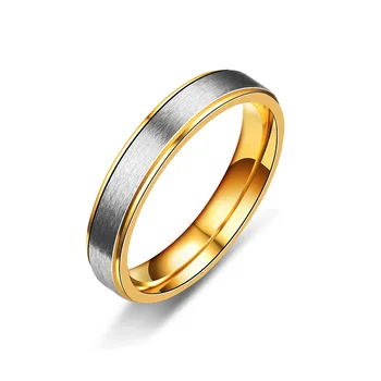MIXMAX 20pcs Rhinestone gredzeni mīļākais pāris vīriešiem, sievietēm zelta/sudraba krāsas nerūsējošā tērauda gredzens, kāzu saderināšanās rotaslietas