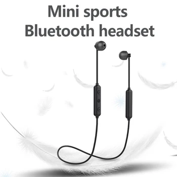 X6S Sporta Bluetooth 5.0 Austiņas, Karājas Kakla HiFi Stereo, Subwoofer, Austiņas ar Uzlādes Bin Āra Portatīvo Bezvadu Viņš