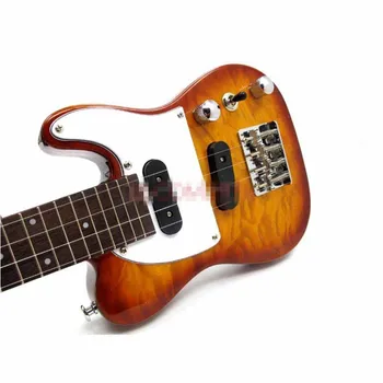 Vairāk Krāsu Tele Tenors Elektriskā Havajiešu Ģitāra 26 Collu Cieto Mini Havajiešu Ģitāra 4 Tērauda Stīgas Ukelele Guitarra Ģitārists
