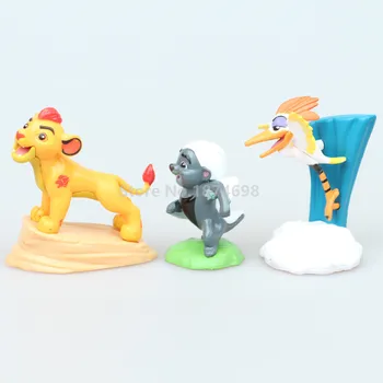 Jauns Lauva Aizsargs PVC Attēls Rotaļlietu Komplekts 5gab Mini Kion Bunga Beshte Hippo Fuli Ono Bērniem, Rotaļlietas, Lelles Bērniem Dāvanas