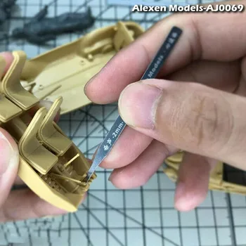 Nerūsējošā Tērauda Modelis Slīpēšanas Stick 10in1 Gundam Militāro Aj0069 Sirds Plūsmas Plānas vispārējais Mērķis Slīpēšanas Stienis Slīpēšana Valdes Rīks