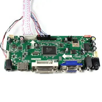 M. NT68676 Vadītāja Valdes Komplekts N156B6-L0B Atkl. C1/N156B6 L0B Rev C1 HDMI+DVI+VGA LCD LED ekrānu Kontrolieris Valde