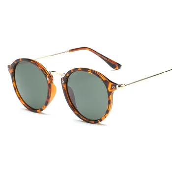 Saulesbrilles Sievietēm, Vīriešiem 2020. Gadam Vintage Apaļā Saules Brilles Augstas Kvalitātes Zīmola Dizainere Sunglass lentes de sol hombremujer UV400