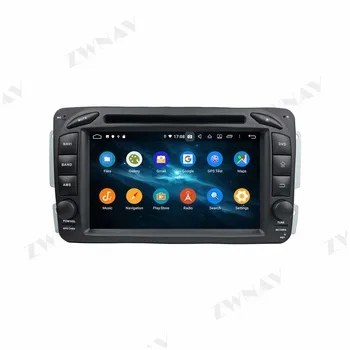 2 din PX6 Android 10.0 ekrāna Auto Multimedia player Benz W203/W209/W463/W168 auto audio audio, radio, stereo, GPS navi galvas vienības