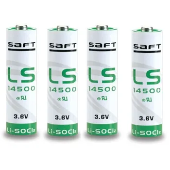 Daudz 4gab Sākotnējā SAFT LS14500 ER14505 AA 14500 PLC Rūpniecības 3,6 V Litija Bateriju 2600mAh Iekārtu Iekārtas, Rezerves Ģenērisko