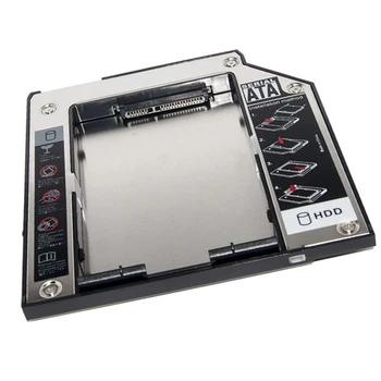 9.5 mm SATA 2 SSD HDD Caddy Lenovo Thinkpad T420s T430s T500 W500 T400 T410 Cietā Diska Caddy