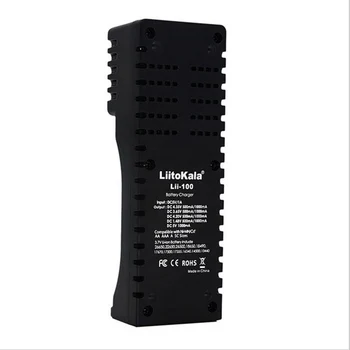 Karstā Pārdošanas Liitokala Lii-100B Akumulatora Lādētāju 18650 26650 4.35 V / 3.2 V / 3,7 V / 1.2 V Rechareable Akumulators