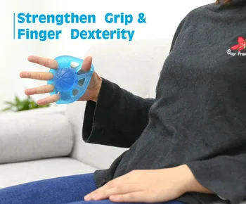 Roktura Exerciser Bumbu Pirkstu Exerciser & Puses Strengthener Izspiest un Flex Apmācību Thera-Band Izturību Apmācību Pirkstu