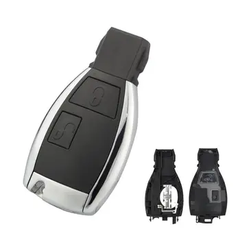 OkeyTech Modificētu Nomaiņa Smart Auto Atslēgu Apvalka Mercedes Benz B C E ML S CLK CL Smart Taustiņš 2 Pogas