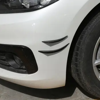 Auto universālā oglekļa šķiedras bufera stūris aizsargs anti-scratch uzlīme ārējās malas svītru anti-scratch Bufera stripCar Piederumi