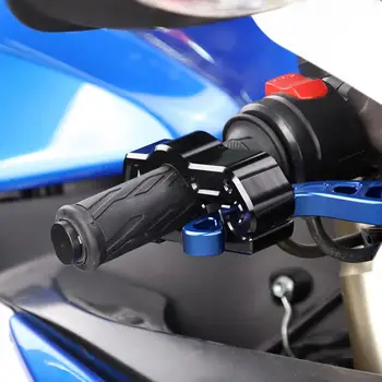 CNC Alumīnija Stūres Lock Grip Drošības Slēdzenes Universals Motocikli, Motorolleru, ATV Dirt Ielas Velosipēdi Auto D40