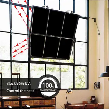 60*400cm Blackout Logu Segtu Plēves Stikla Uzlīmes, Anti-UV Gaismas Pretbloķēšanas Privātuma Statiskā Matēta Krāsa Telpā, Dekoratīvas Plēves