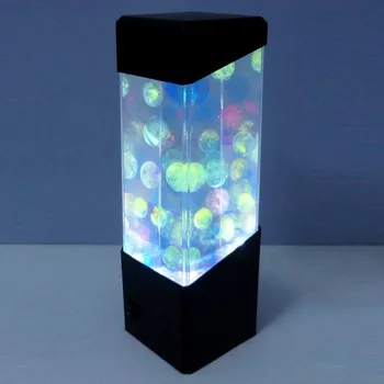 LED Gaismas Medūzas Ūdens Bumbu Akvāriju Tvertne Lampas Atpūsties Gultas Garastāvoklis Gaismas Burvju Lampu Dāvanu piliens kuģniecība