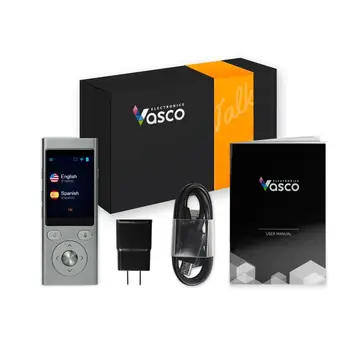 VASCO MINI2 Balss Tulkotājs iebūvēto SIM karti, Wifi 4G BEZMAKSAS INTERNETA Portatīvo divvirzienu 50 Multi-Languager Balss Tulkotājs