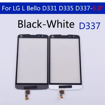 10Pcs\daudz Touchscreen Par LG L Bello D331 D335 D337 Touch Screen Digitizer LCD Displejs Priekšējā Stikla Panelis Sensoru Nomaiņa