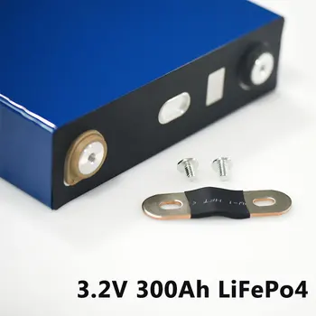 4gab 3.2 V 300Ah LiFePo4 litija akumulatoru DIY 12V baterija saules enerģijas uzkrāšanai ,kemperu ,RV, caranvan ,golfa ratiņi
