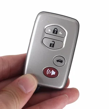 KEYYOU 4 Pogas, Smart Tālvadības pults Auto Atslēgu Shell 