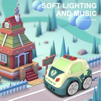2.4 G Burvju Karikatūra Viedo Sensoru Elektriskā RC Auto radio tālvadības pulti Mini automašīnām Mūzikas Rotaļlietas zēniem bērniem Ziemassvētku Dāvanu