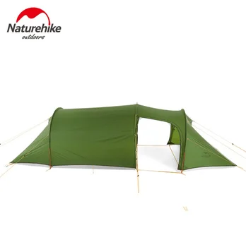 Naturehike Jaunu ultravieglajiem Opalus Tuneļa dubultā Telts āra kempings, pārgājieni 2/3/4 Personām, telts