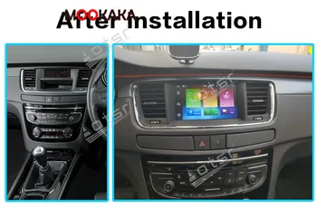 Android 10 Auto DVD Atskaņotājs, GPS Navigācija, Radio, Stereo PEUGEOT 508 2011 2012 2013. - 2017. gadam Vadītājs VIENĪBU Auto Radio Multimediju DVD