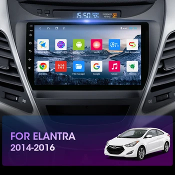 JMCQ 8-Kodolu Android 9.0 Auto Radio Hyundai Elantra. - 2016. Gada Multimidia Video Atskaņotājs Split Screen Peldošo logu Galvas vienības