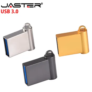 JASTER Mini USB 3.0 Flash Drive 4GB 8G 16.G 32G 64G Pendrive Metāla Pildspalva Vadīt ātrgaitas USB Stick, USB Flash(vairāk nekā 10PCS bezmaksas logo)