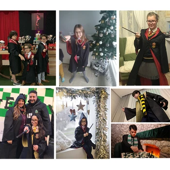 Cosplay Kostīmu Poters Drēbes Tērpiem Burvju Cape Uzvalks Hermione Poters Cosplay Drēbes Kreklu, Kaklasaiti, Svārki Ropa Kostīmi Bērniem