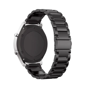 Ātri Atbrīvot 18 22mm Nerūsējošā Tērauda Watchband par Garmin Vivoactive 4 4S Smart Skatīties Siksna Vīriešiem, Sievietēm Skatīties Joslas Rokas Aproce