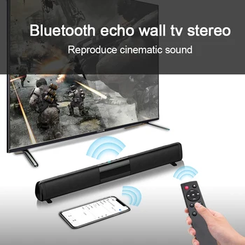 40W TWS100W Soundbar Patentu Jaunu TV Echo Bezvadu Bluetooth Skaļruni, Mājas Kinozāles Boombox Mūzikas Centru, DATORU, Kino, TV / TF / AUX