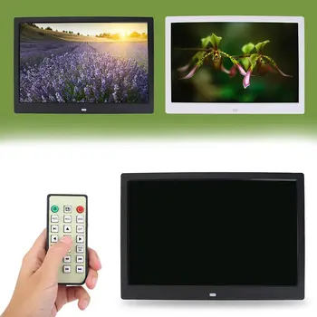 HD 1440*900 64G Digitālais Foto Rāmis Elektronisko Albuma 17 Collu LED Ekrāns Touch Pogas Multi-valodas