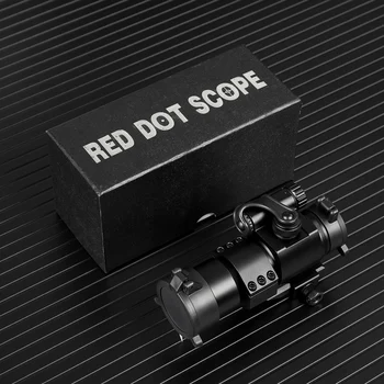 Medību Riflescopes 32mm Diapazona Teleskopu Lāzera Lielgabals Redzi Ar Reflekss Sarkanā Zaļā Punkta darbības Jomu Attiecībā uz Picatinny Rail darbības Joma Mildot