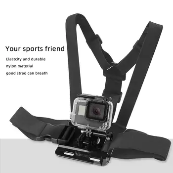 Par GoPro hero 7 6 5 4 3+ Rīcības Sports Video Kameru Piederumi Komplekts Selfie Nūju SJCAM Xiaomi Yi 4k mijia Uzglabāšanas Soma Gadījumā